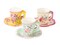 Floral Paper Teacups with Saucers – Set of 12 for Tea Party Decor